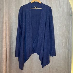 Eileen Fisher Open Front Cardigan Lavender Size 3X New Without Tag